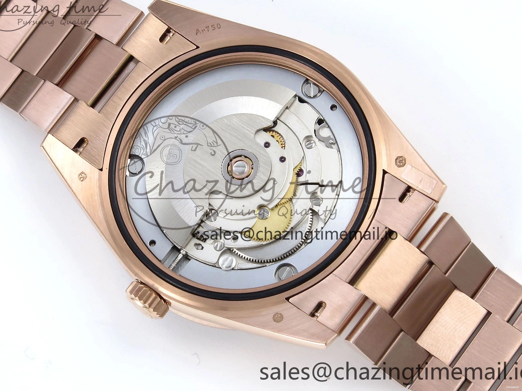 Roman on Weight) DayDate Best Green Dial President V5 A2836 1:1 Bracelet Edition 40 Bezel RG QF Diamonds (Gain 0111